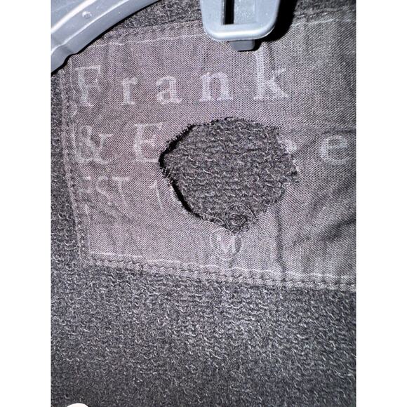 Frank & Eileen IZZIE Black Sweatshirt Dress - Size M - Picture 4 of 6